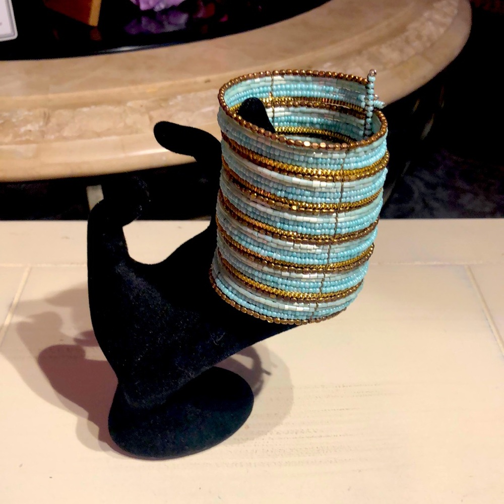 Pretty Beaded Boho Bracelet